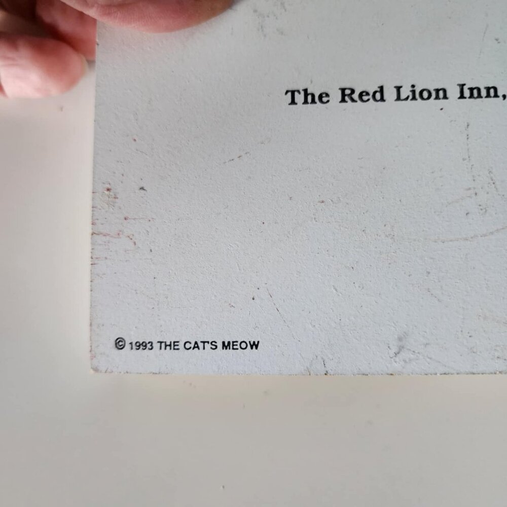 The Cat's Meow 1993 The Red Lion Inn, Stockbridge Mass - Picture 2 of 4